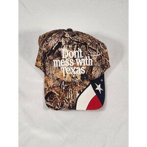 2013 NOS Dont Mess With Texas 3D Camo Baseball Cap Strapback by Rockpoint